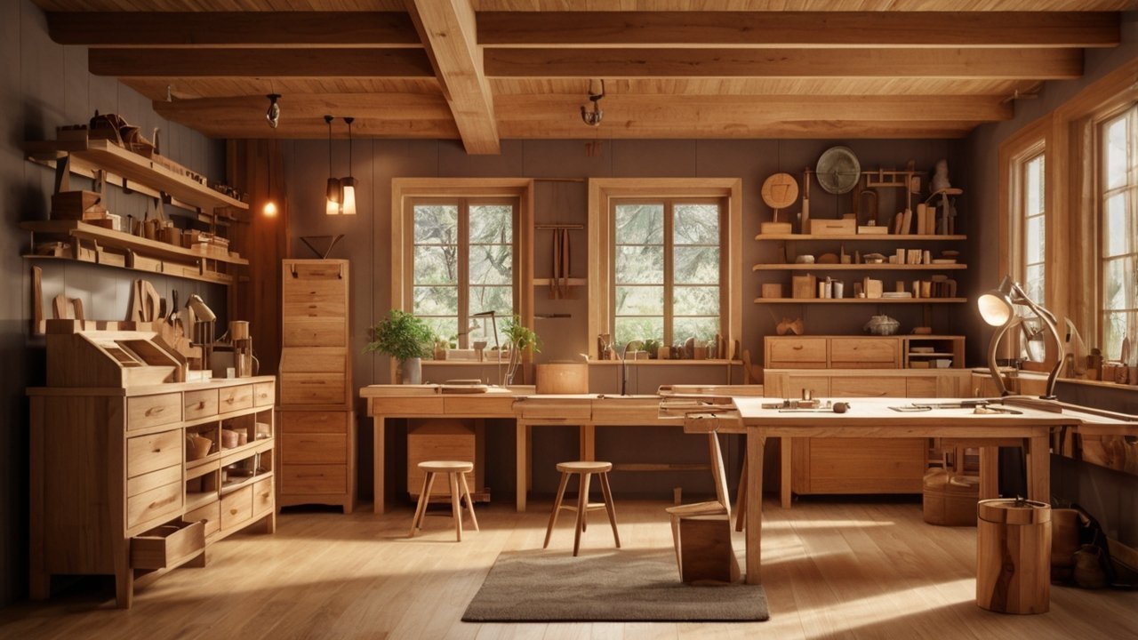 Comparison of hardwood and softwood types of wood for furniture