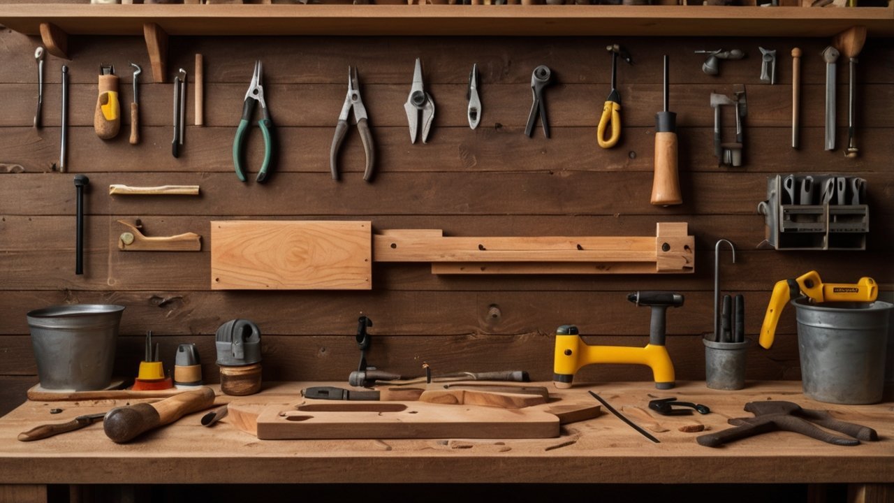 workflow layout used to setup woodworking shop zones efficiently