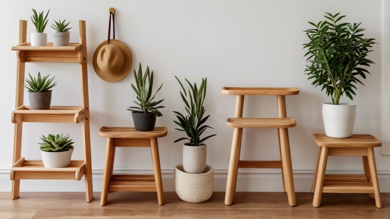 completed DIY wooden furniture projects