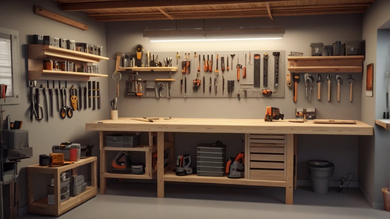 top-down diagram showing cutting, shaping, assembly, and finishing zones