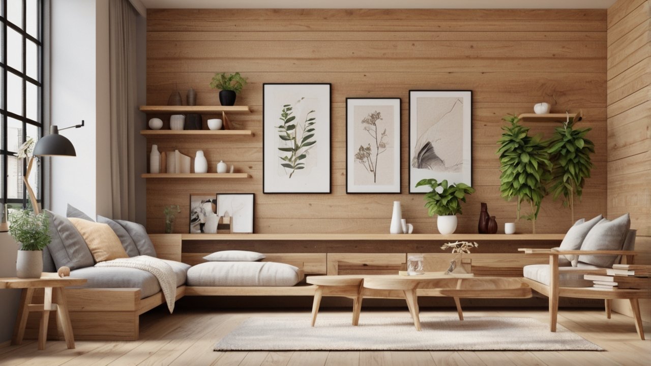 Uneven wood joints before sanding and correction