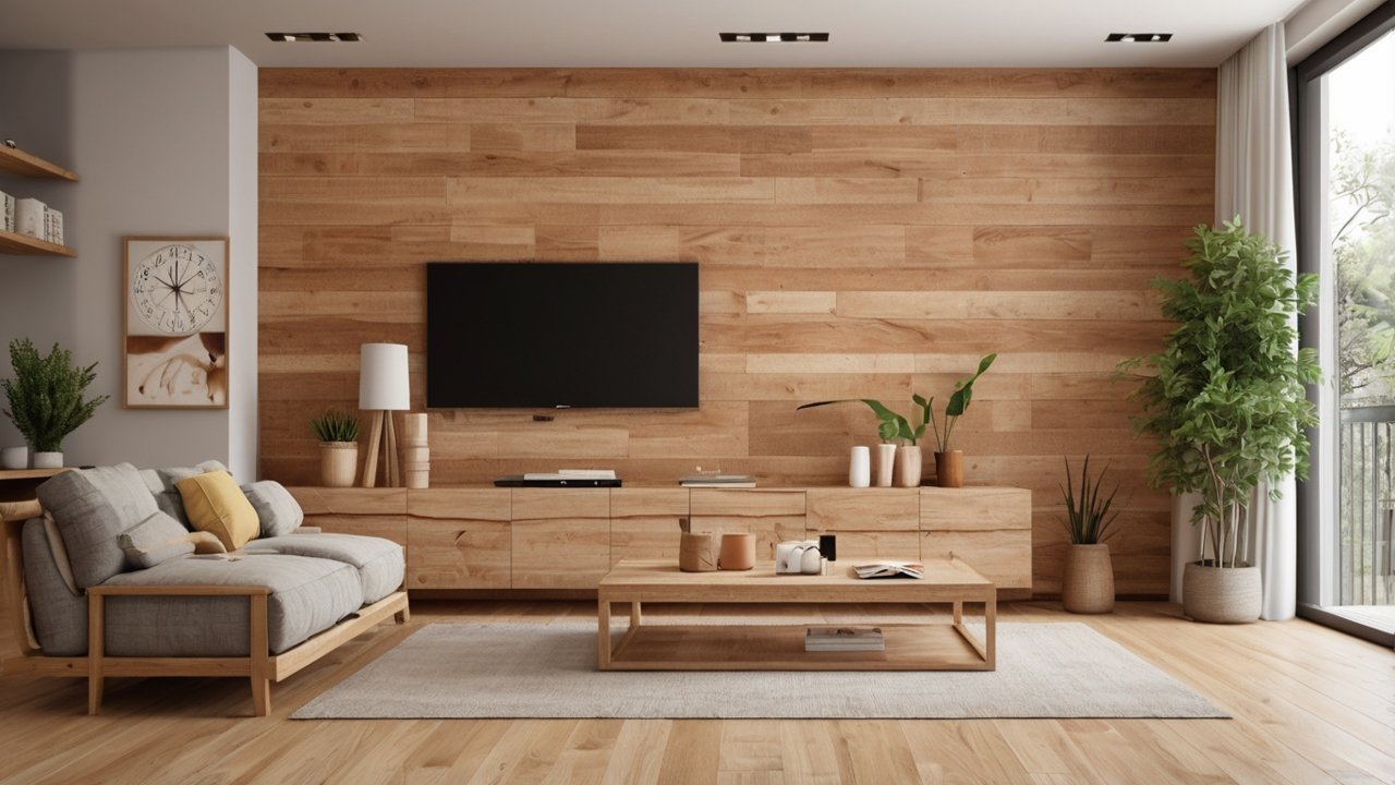 Hands assembling a small wooden frame using dowels