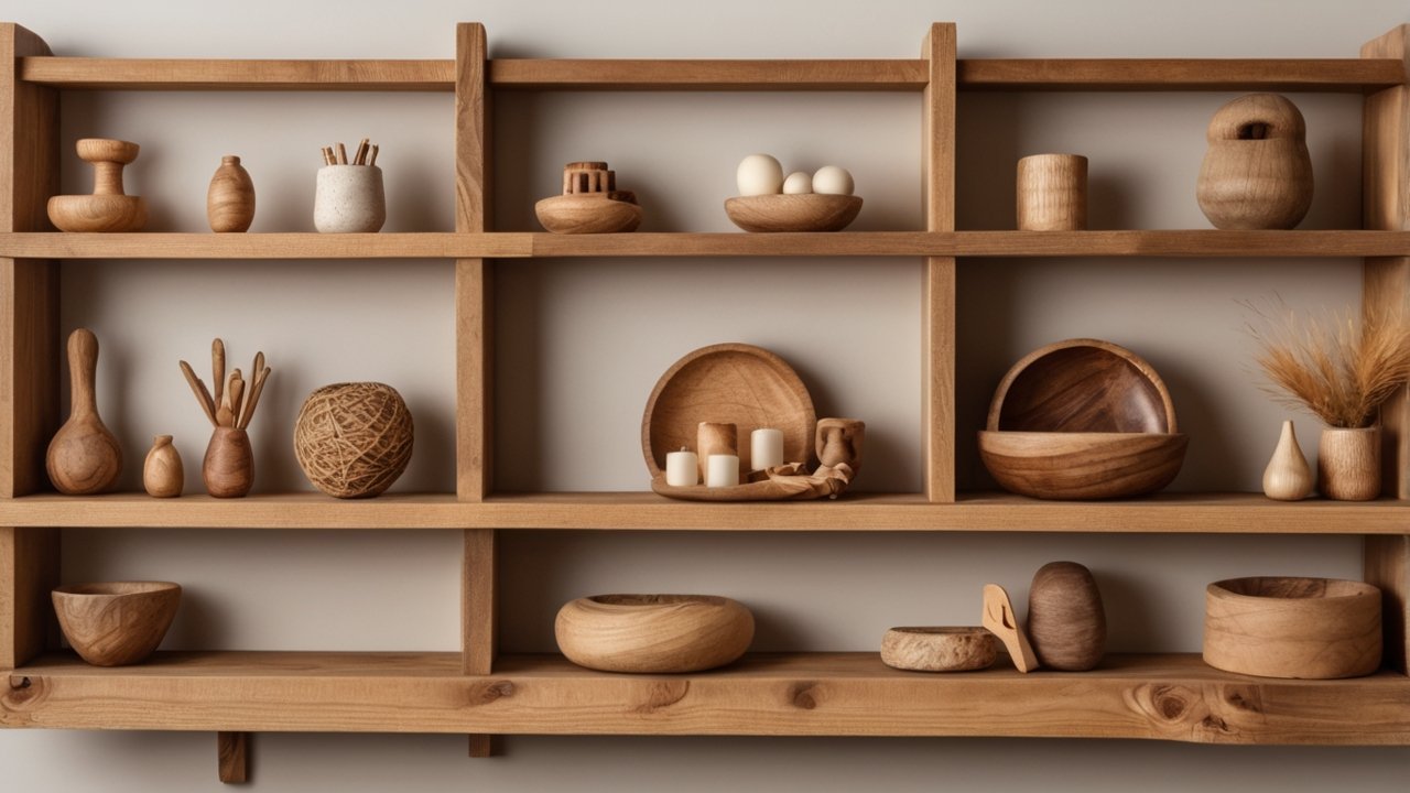 applying natural oil finish to wooden tabletop