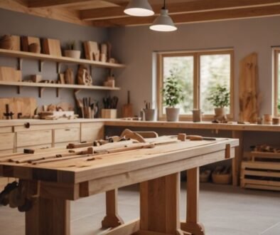 Creative woodworking ideas including simple furniture and DIY wood projects