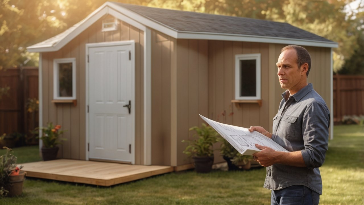 build vs buy shed cost comparison DIY vs prefab shed backyard