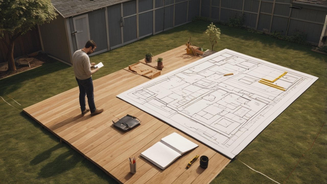 expanding storage space inside shed