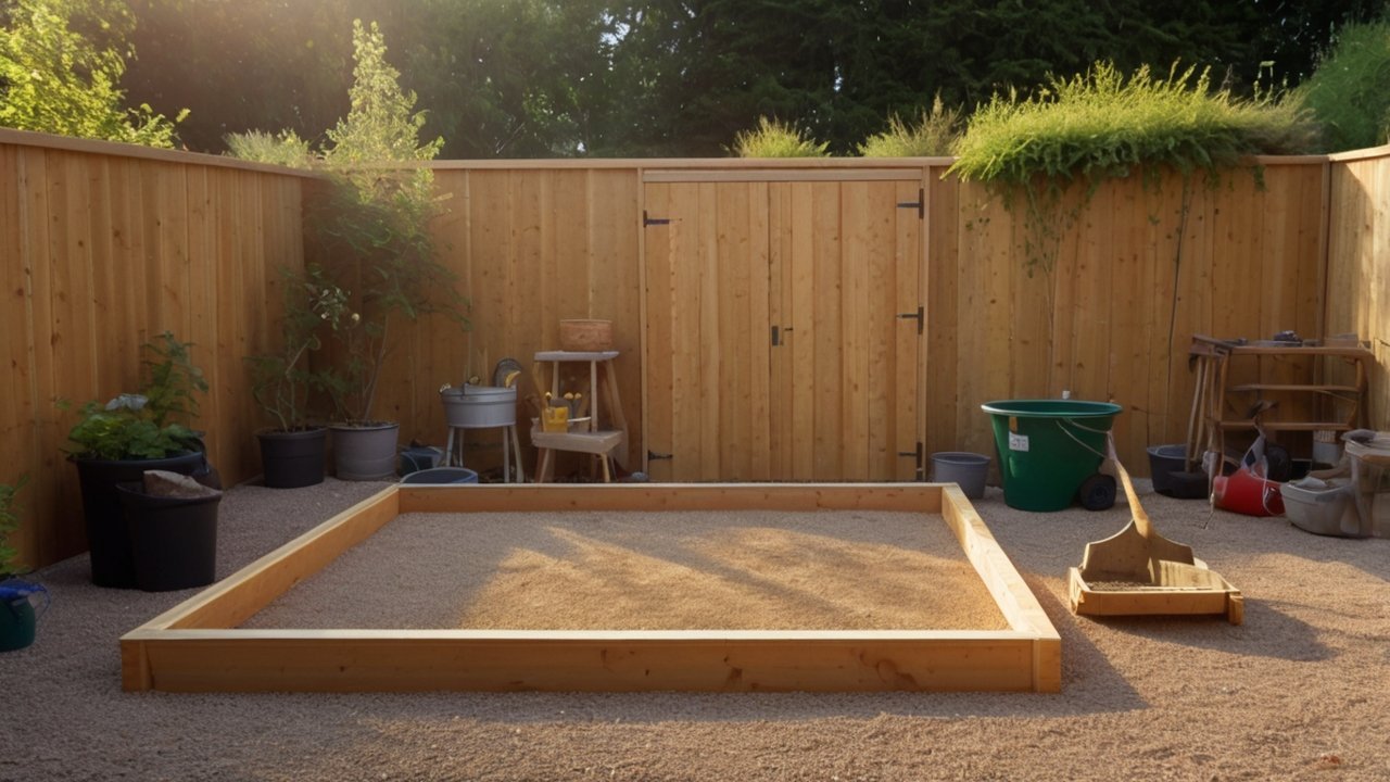 saving money while building a cheap diy garden shed using recycled materials