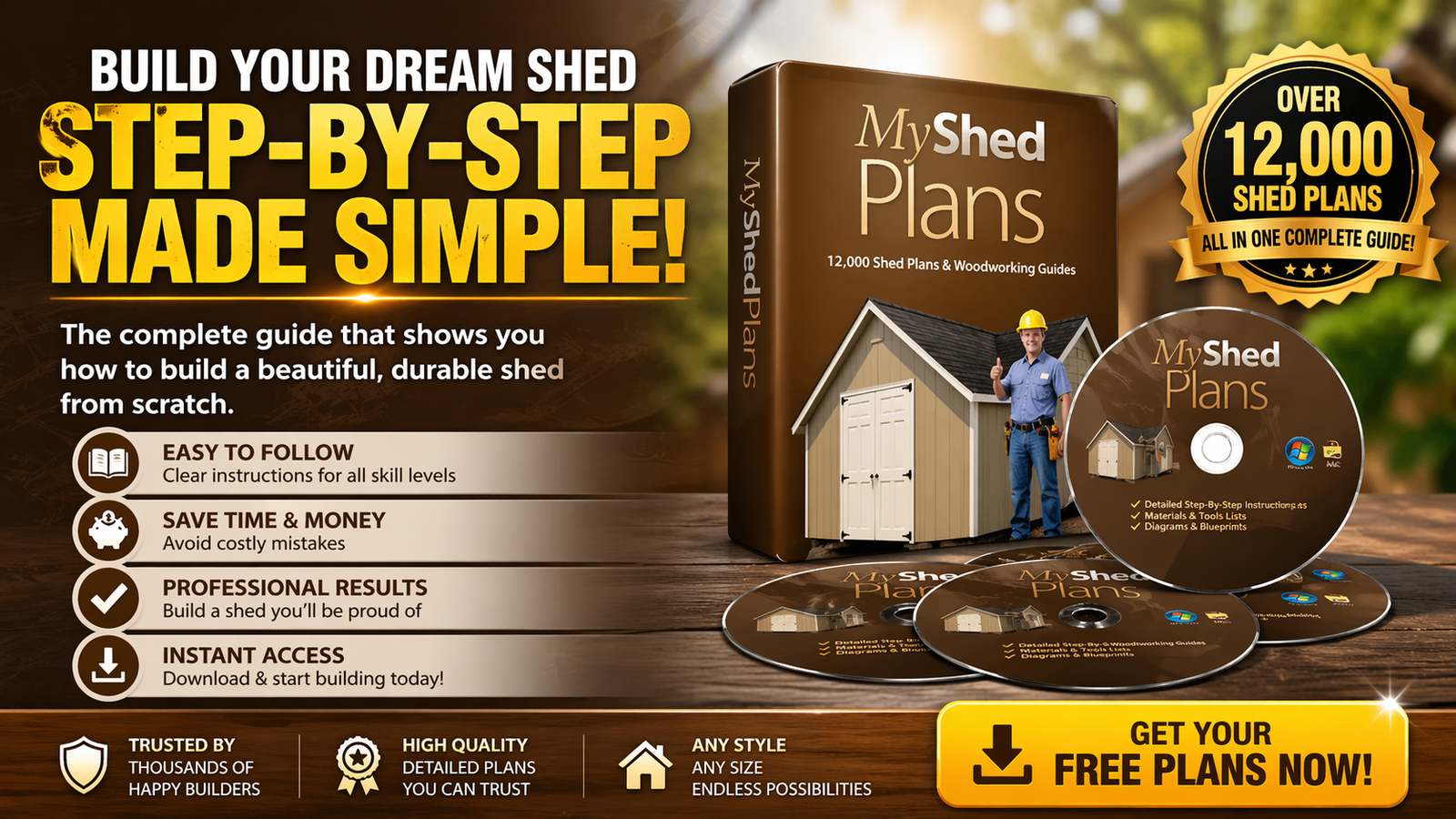 weatherproofing a cheap diy garden shed with sealant and waterproof paint