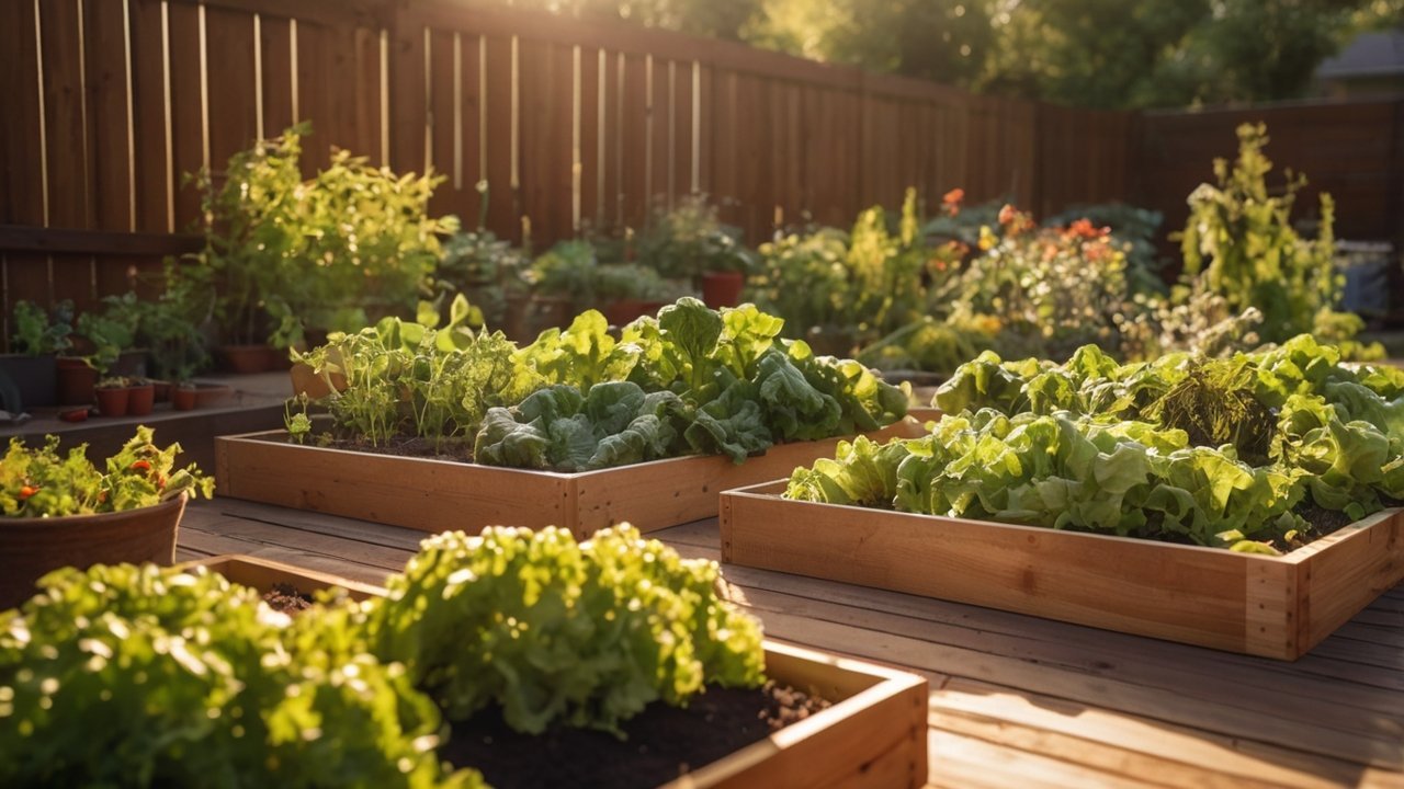 Beginner planning a simple backyard vegetable garden layout