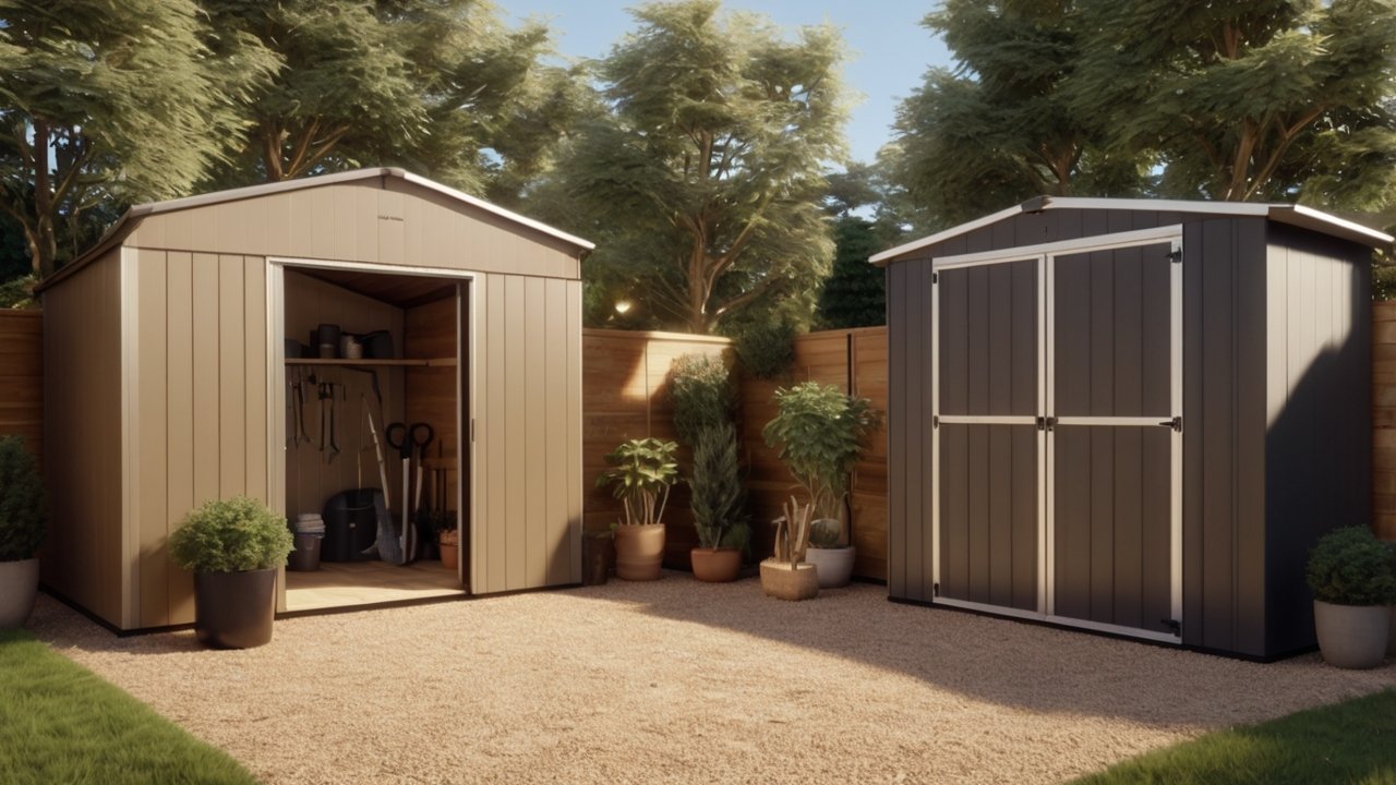 step by step construction process using storage shed plans for beginners