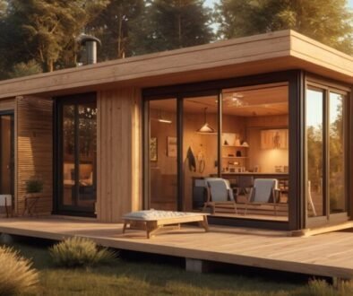 Tiny House Plans for beginners featuring a modern DIY tiny home design