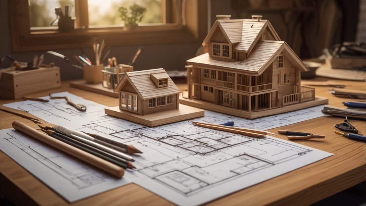 Tiny house floor plans and building drawings for DIY home projects
