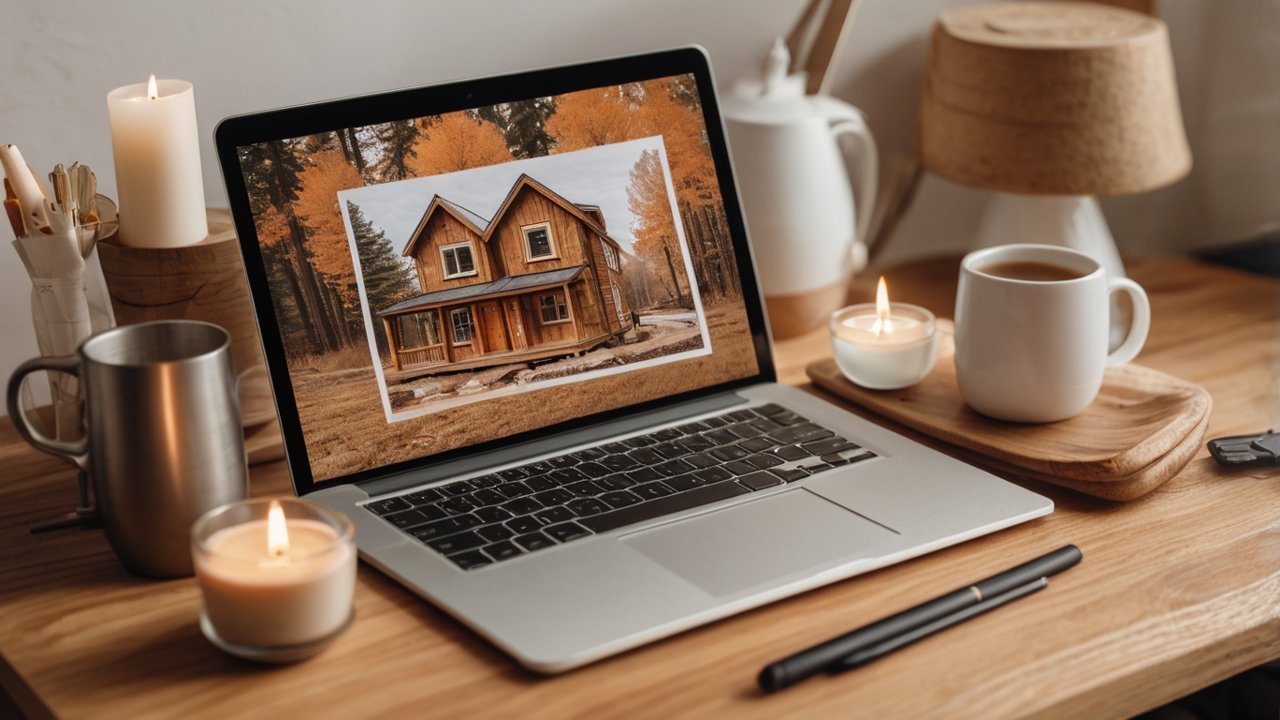 DIY Tiny House building materials including lumber and plywood