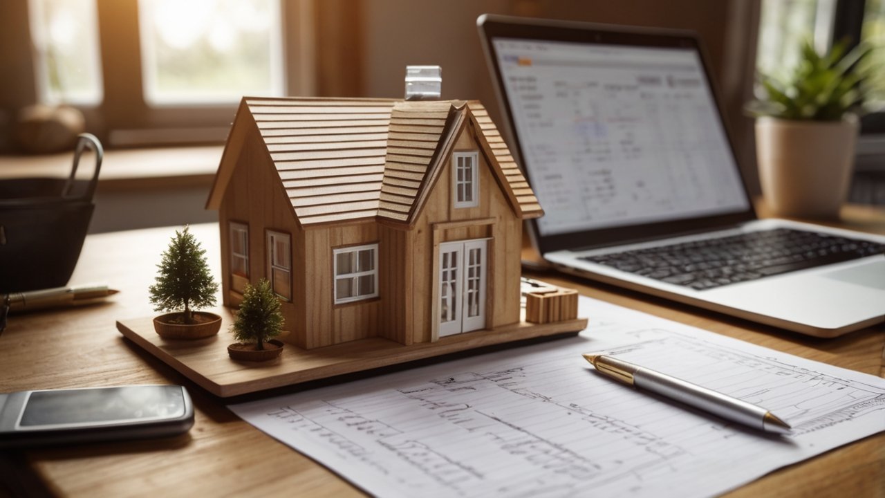 DIY Tiny House building materials including lumber and plywood