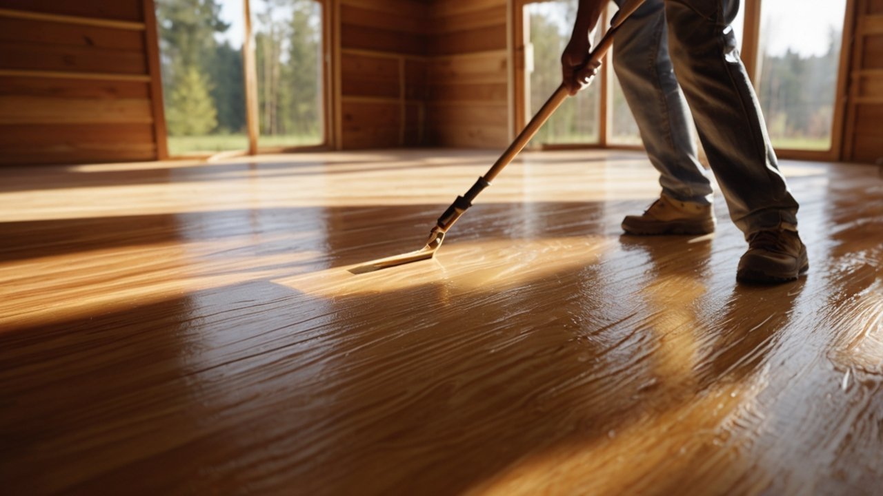 shed flooring ideas with sealed plywood floor for moisture resistance