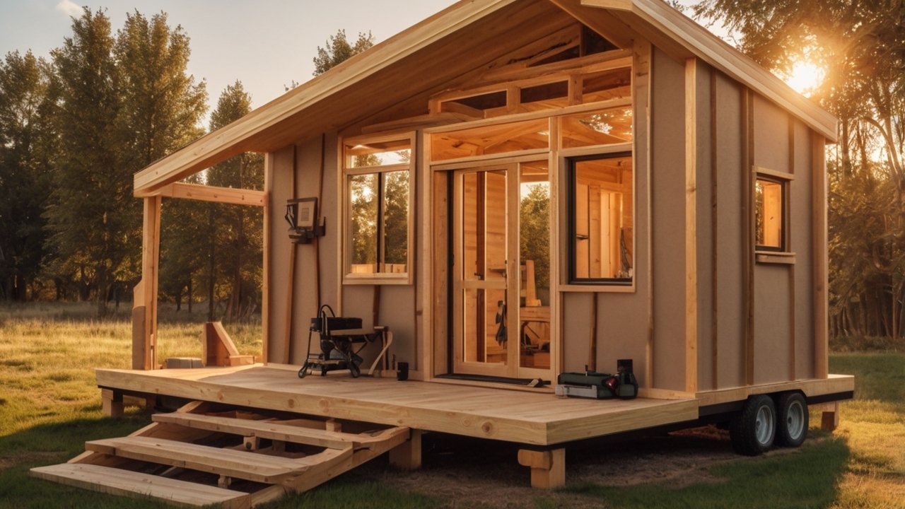 DIY Tiny House FAQ guide with plans and construction resources