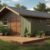 Waterproof shed DIY guide showing a dry wooden backyard shed after waterproofing