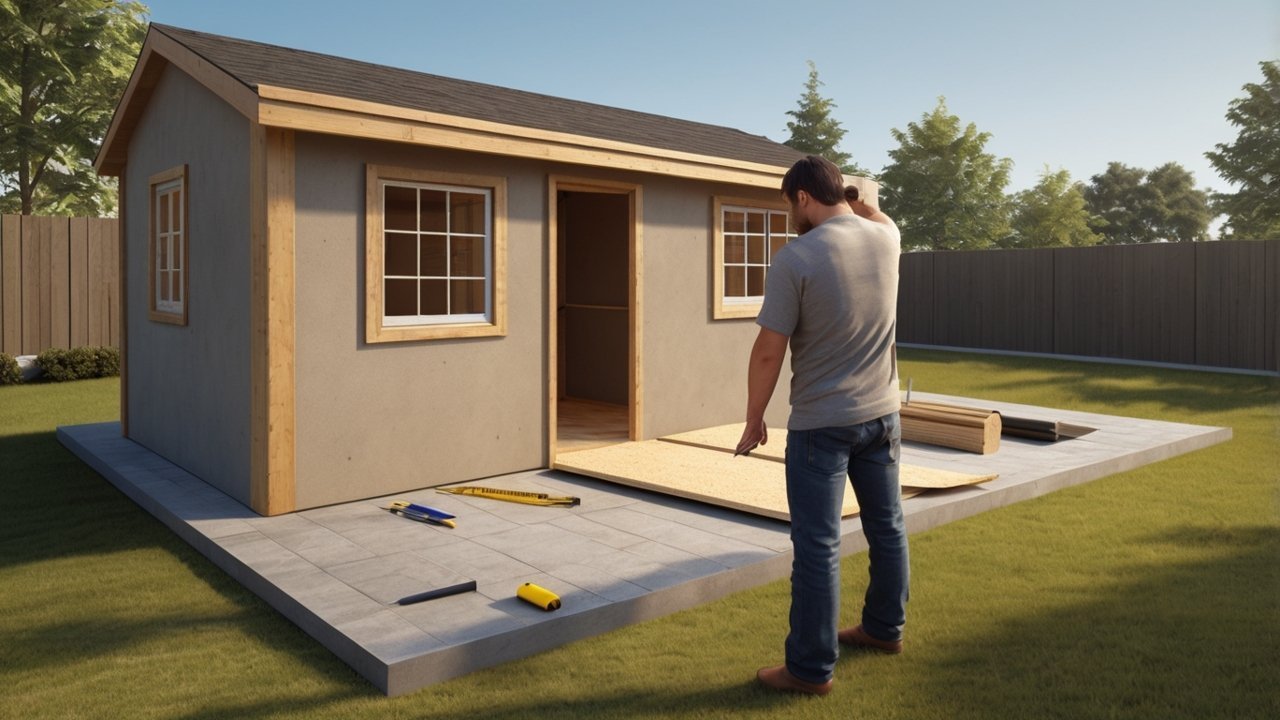 Resin Shed vs Wood Shed for backyard storage, workshops, and gardening