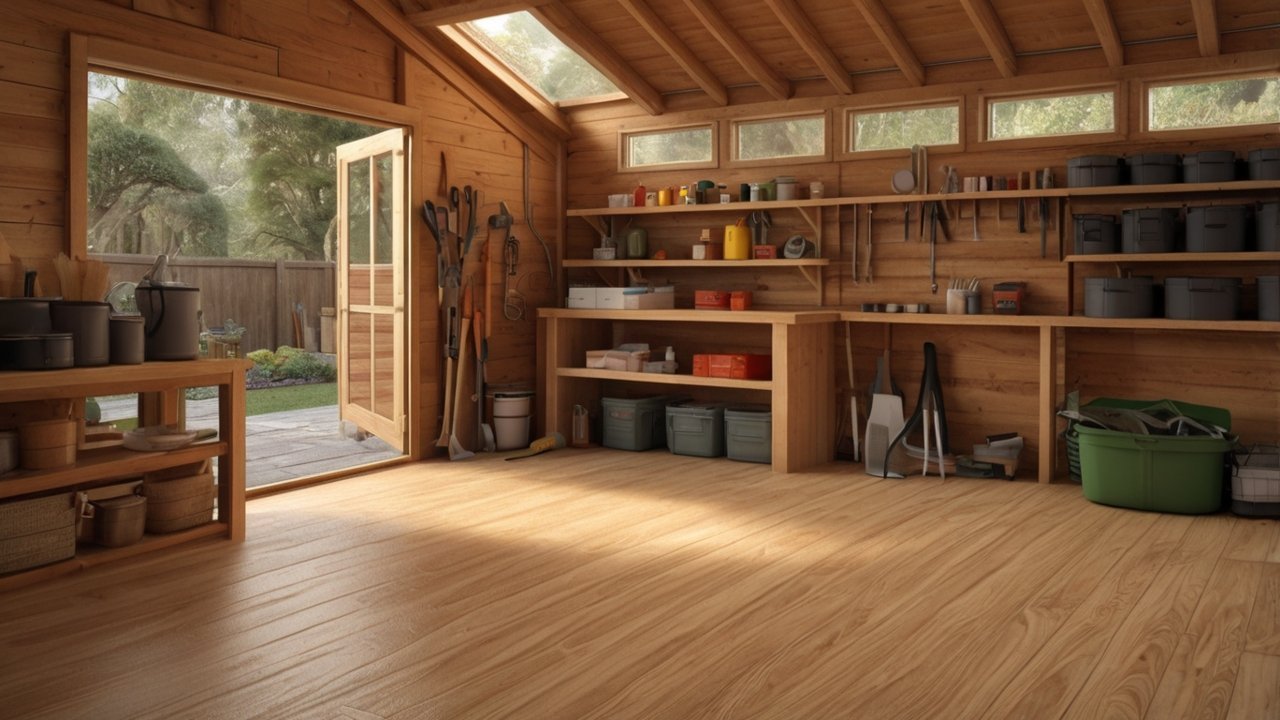 Essential waterproof shed DIY tools and materials for leak prevention and maintenance