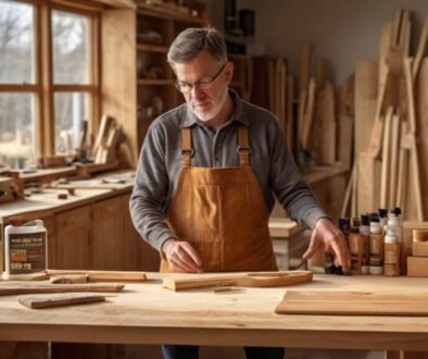 Best wood finish for beginners comparing oil, wax, polyurethane, and lacquer on wooden boards