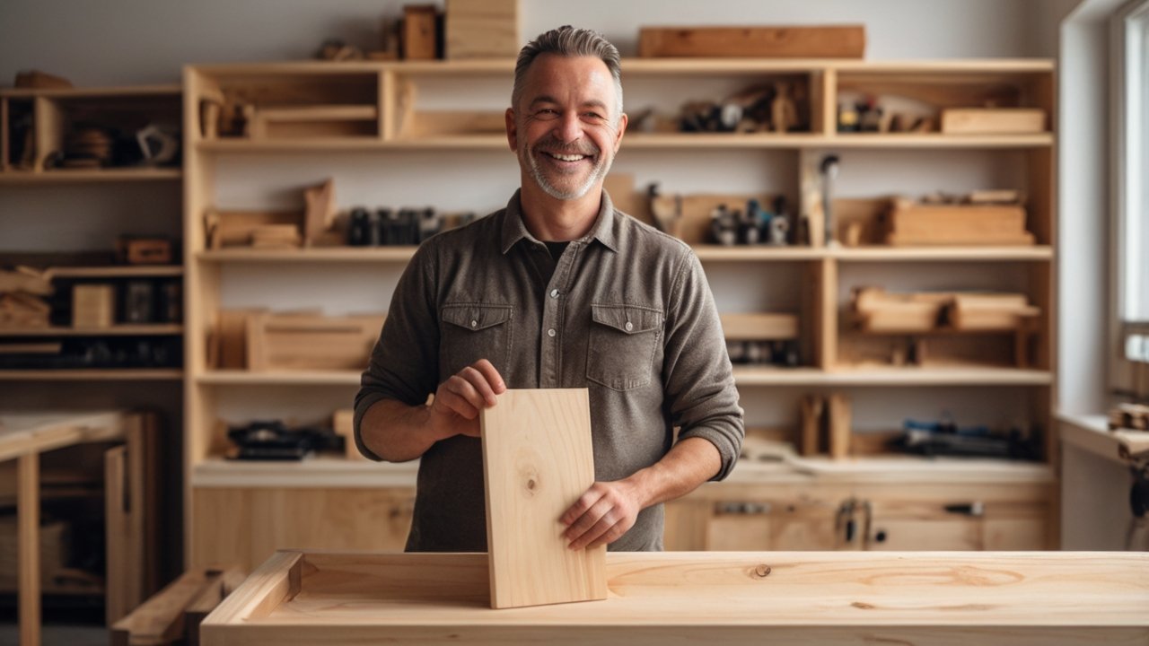Best wood finish for beginners completing a finished DIY woodworking project