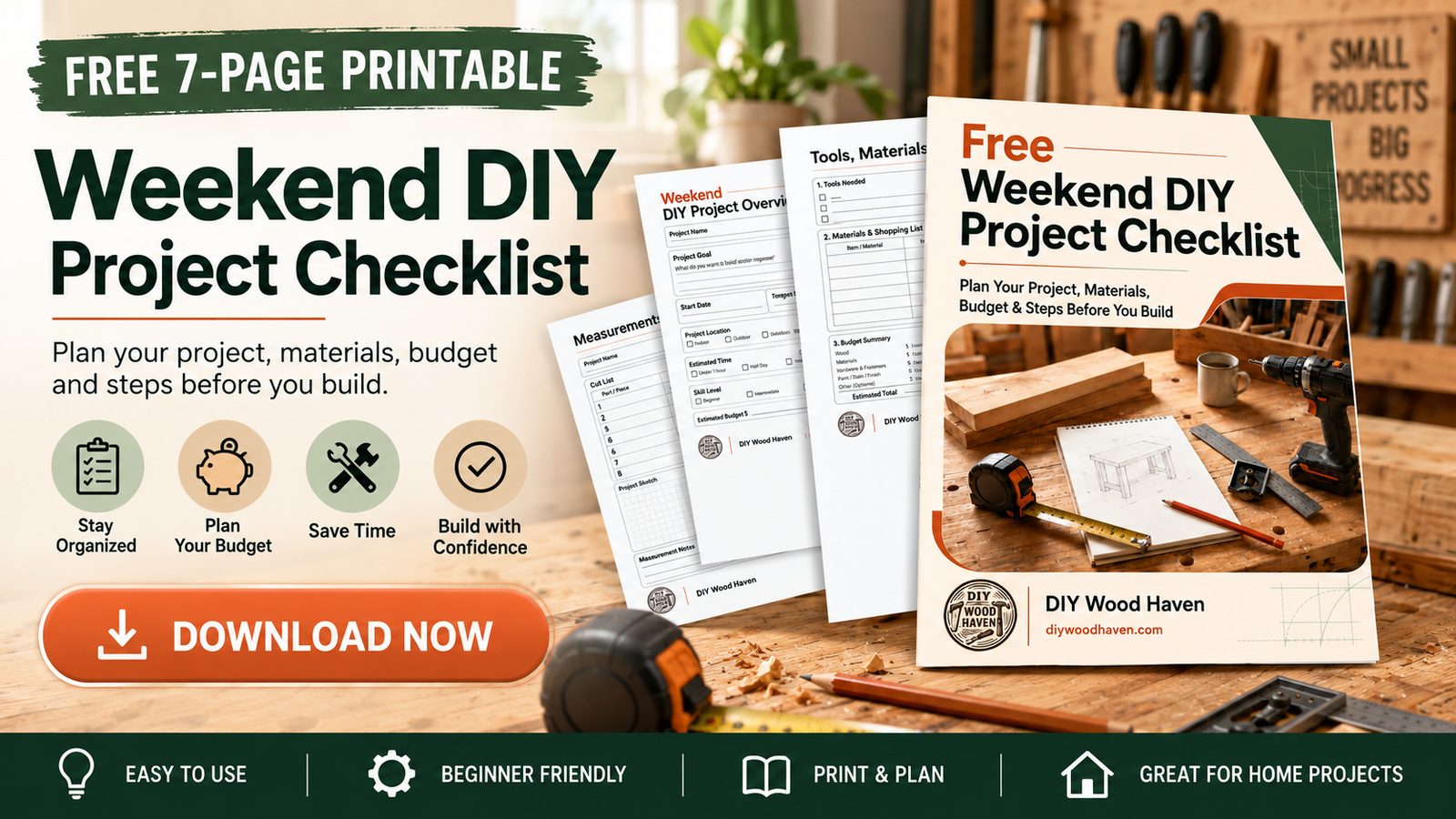 Free-Weekend-DIY-Project-Checklist